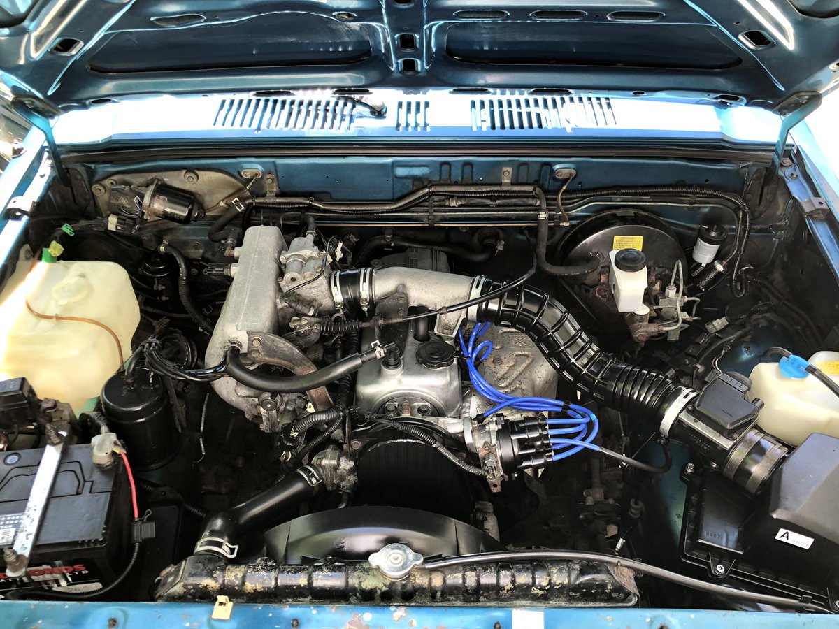 miatatweets's tweet image. The B’s engine bay cleaned up well but it will probably need to be repainted if and when the rest of the truck gets done. Detailing is not there yet by my standards but a big improvement over when I first got it. #B2200 #mazda #puckup #enginedetailing