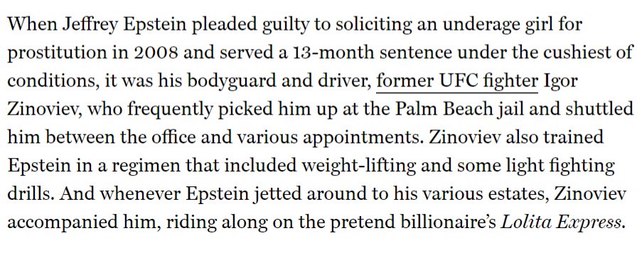 When Epstein was serving his 13 month sentence, Igor was usually the one that drove him to and from the jail and his offices at the fake science foundation he created so he could continue abusing girls during his supposed punishment.