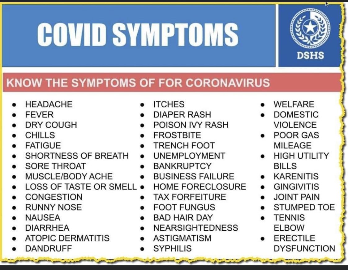 TigTiegen's tweet photo. The breakthrough we’ve been waiting for the true symptoms of the china virus. https://t.co/3eNQHqFL7Q