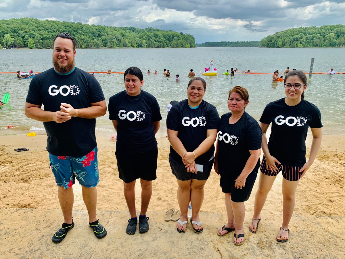 Water baptism at <a href="/lacasachurch/">lacasachurch</a>! Just baptized 5 disciples from 3 Nations! Puerto Rico, Honduras and Iran. #Thankful #Blessed #BilingualChurch #Nashville