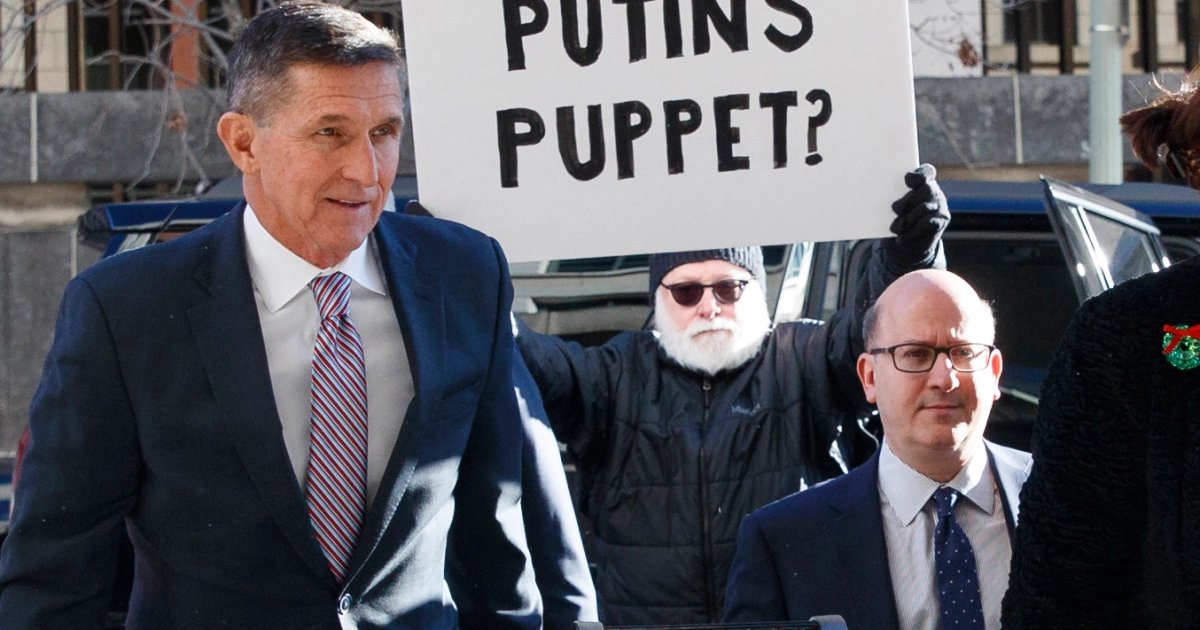 Trump and Barr have moved heaven and earth to protect General-turned-traitor Mike Flynn from his crimes with Russia.They are all traitors.