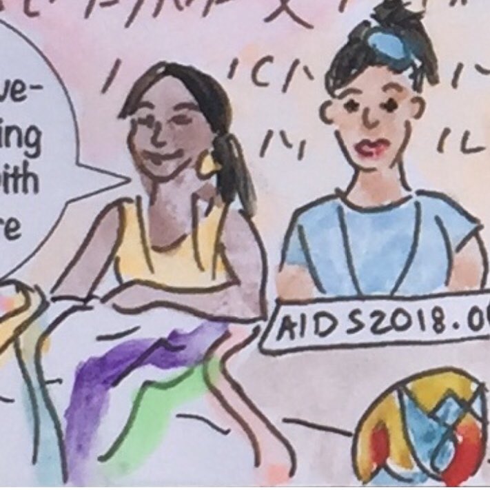 MindfulHIV's tweet photo. Very excited to share a sneak peak at the comic #Struttingtostopstigma A story of my activism with @Catwalk4power from the first #IWD to #AIDS2018 to #AIDS2020virtual look out for the abstract posters &amp; exhibit @Visual_AIDS #thepowerisours #womenHIV @Positively_UK @4Mproject https://t.co/FtBvotwVDZ