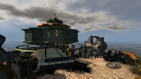 if you're interested in Myst but are looking for a bit of a graphical upgrade, more free movement options, and don't mind spending some extra cash, realMyst is also on sale for $8.99.  https://store.steampowered.com/app/244430/realMyst_Masterpiece_Edition/