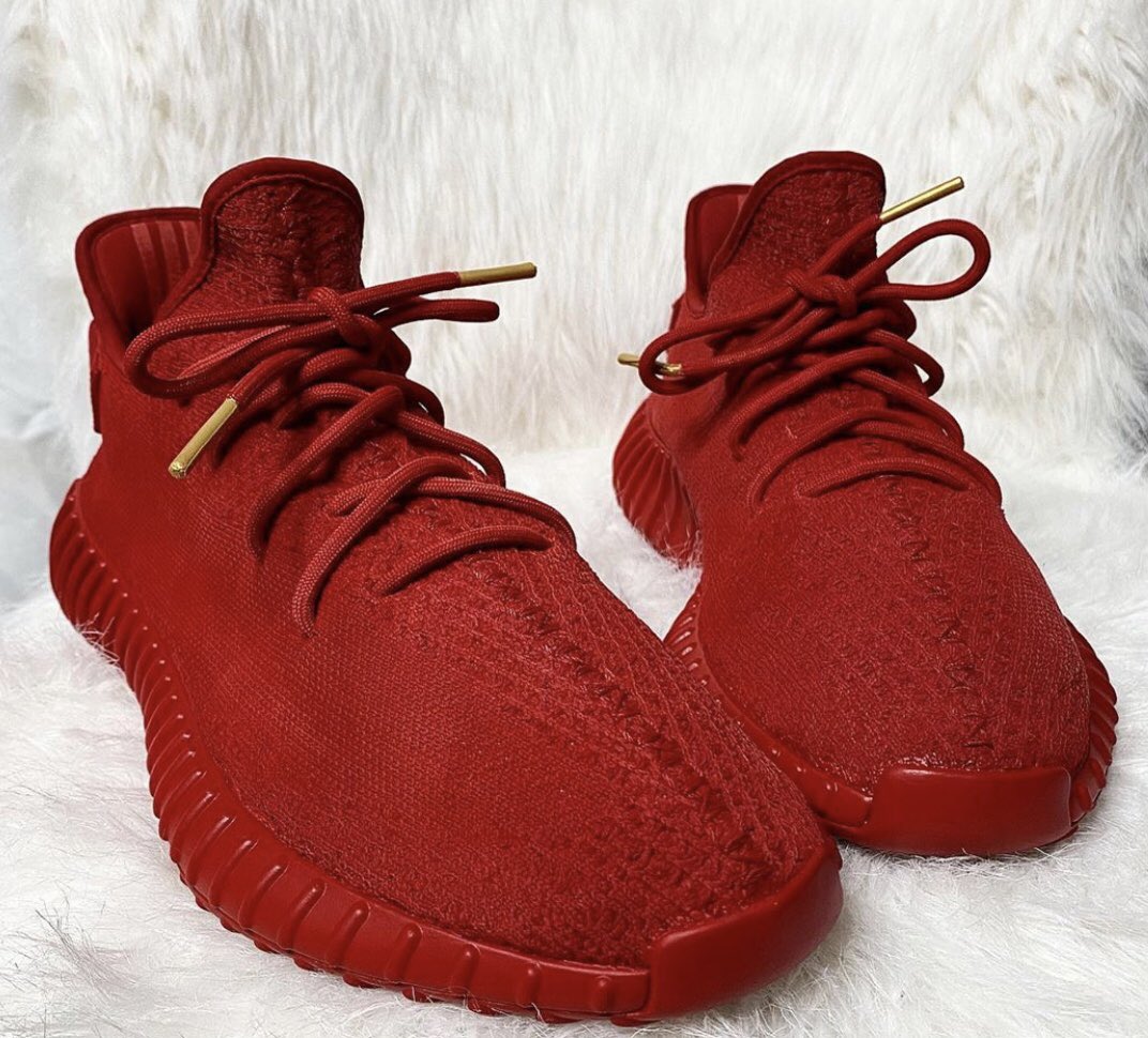 blood red yeezys