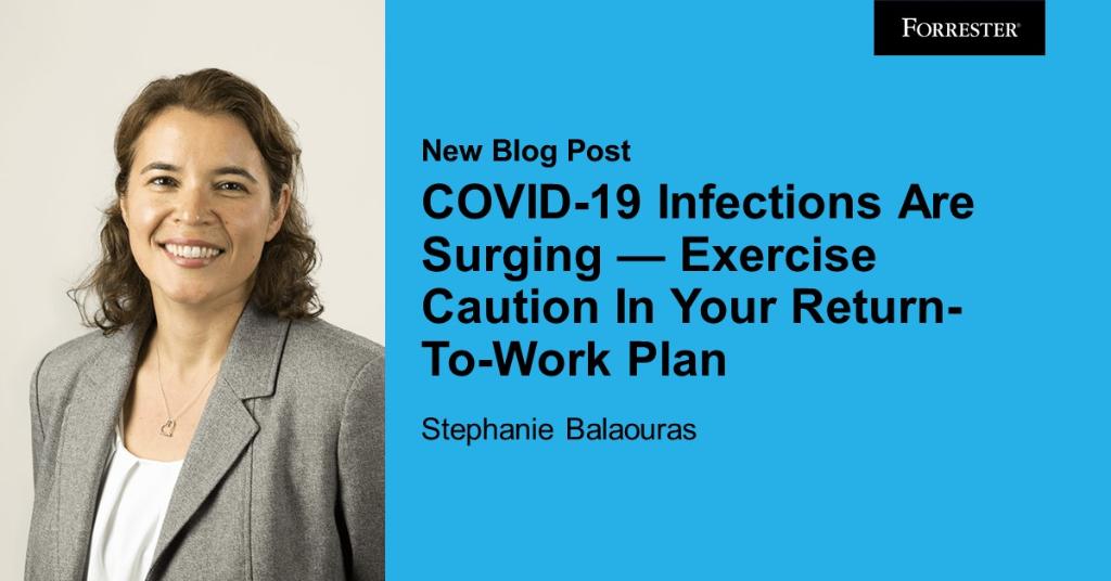 As cases of #coronavirus surge in various regions, VP @sbalaouras provides 6 recommendations to help your firm manage the return to work: forr.com/2VtCTkS