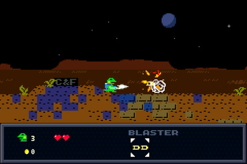 Kero Blaster ($4.99) - from the creator of Cave Story comes a sidescrolling shooter that puts you in the feet of a frog, whose job is to clean up all the anomalies around teleport pads... and just can't get any time to finally go home for the day.  https://store.steampowered.com/app/292500/Kero_Blaster/