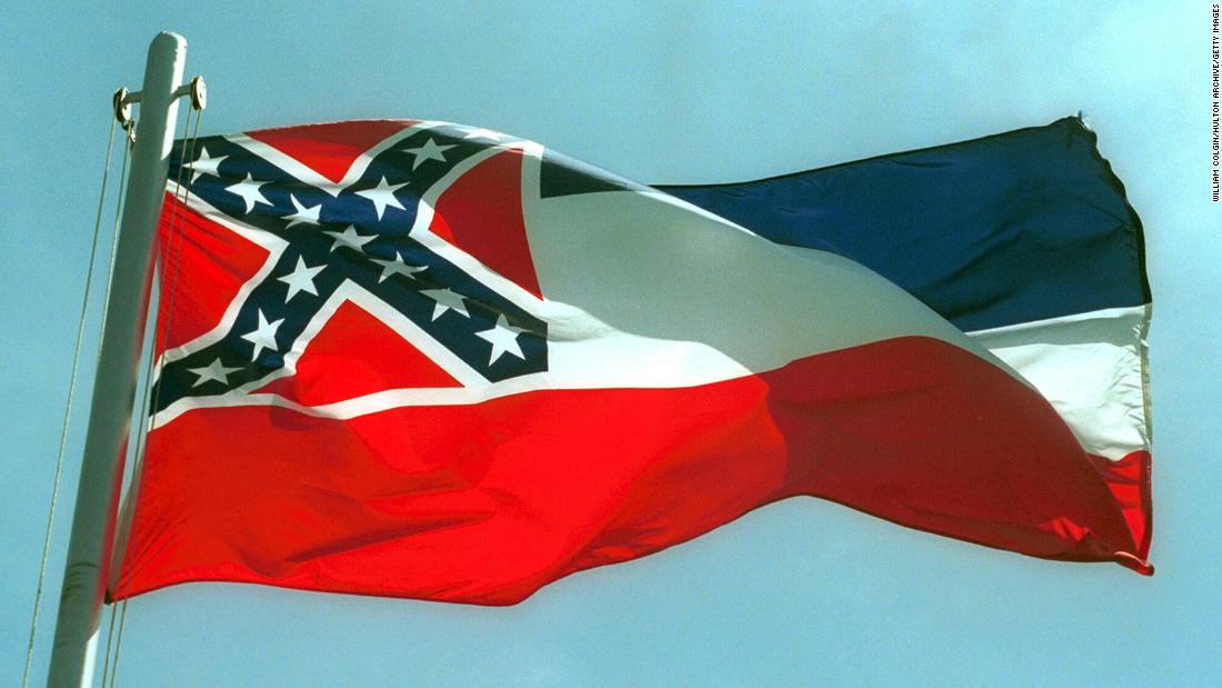 Mississippi House passes bill to change state flag removing Confederate battle emblem cnn.it/31rnYvE