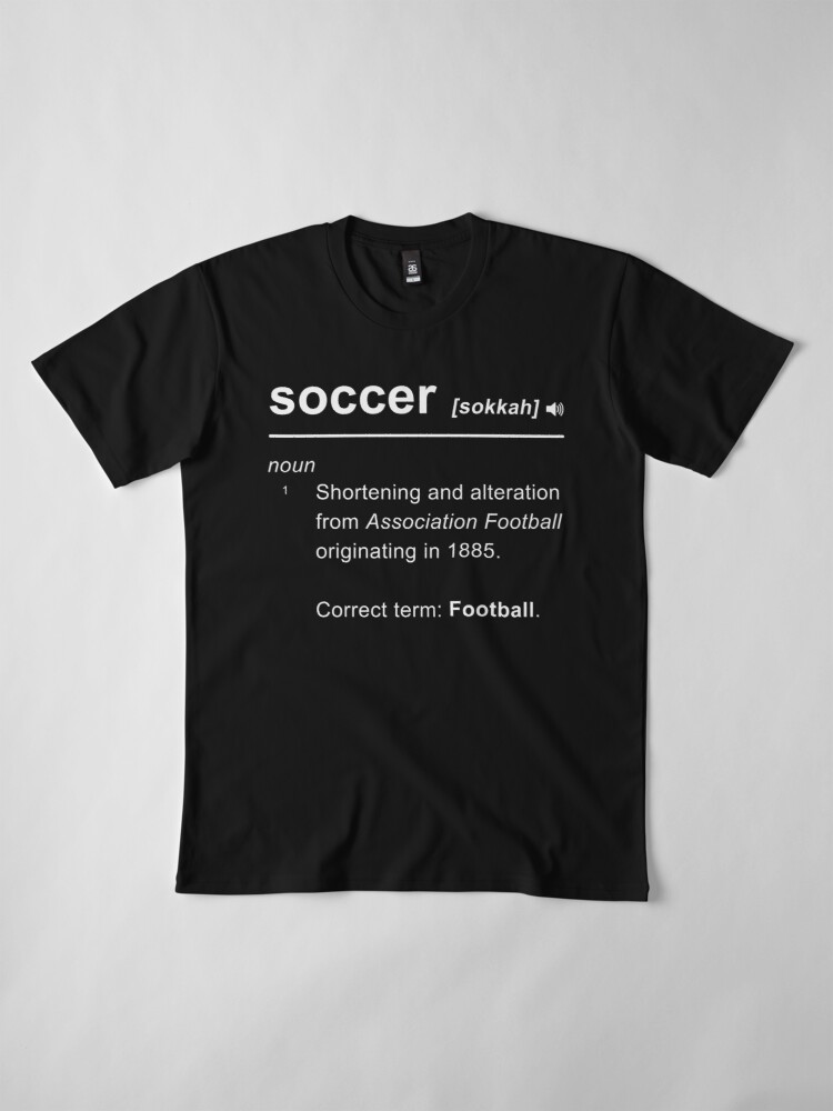StripTeesAU's tweet photo. Sick of having the same conversation about #Soccer vs #Football? โฝ๏ธ
๐ This might help: https://t.co/lH9MzpA1kB
#SokkahTwitter #StripTees https://t.co/AYIAQX2p3D