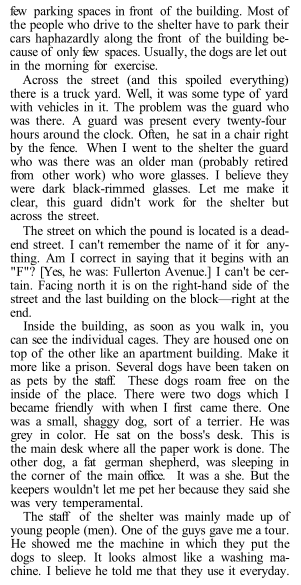 The Dog Pound referenced here was on Midland Ave & Fullerton Rd. In 1977, the Yonkers DMV was on Midland Ave before they moved it to Larkin Plaza.