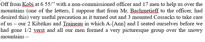 10/04/1840: Anne and Ann leave Kobi with a large escort.6/