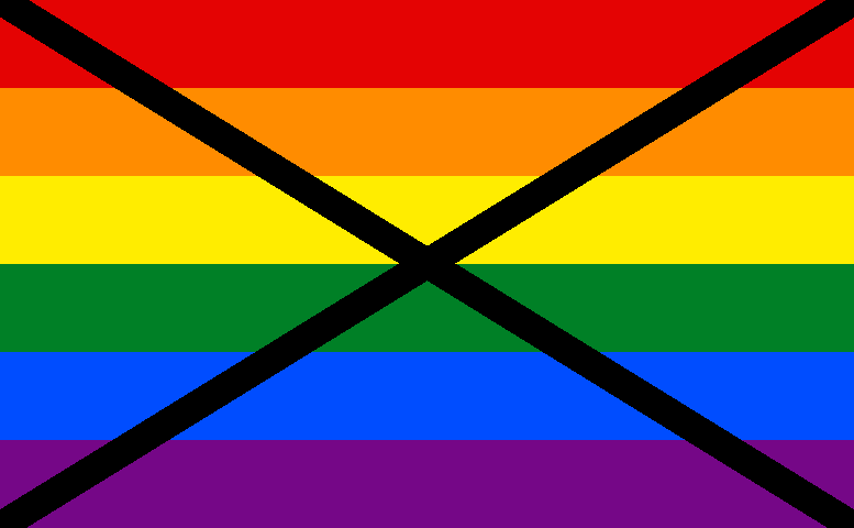 mlukacs's tweet photo. Esta es la bandera del globalismo, de la mentira que anula la verdad, de la violencia ejercida en nombre del amor y de la estandarización disfrazada como diversidad. Es la bandera del relativismo moral y decadencia estética de uno de los períodos más mediocres de nuestra historia https://t.co/9oZTrI5LMH