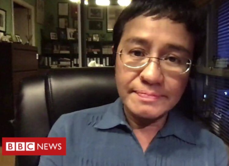lu68carm's tweet photo. Ang Journalist.

#MariaRessa is NOT a FAKE journalist.  She’s a REAL  journalist who LIES. 

Bow. https://t.co/iglZ9aFAxb