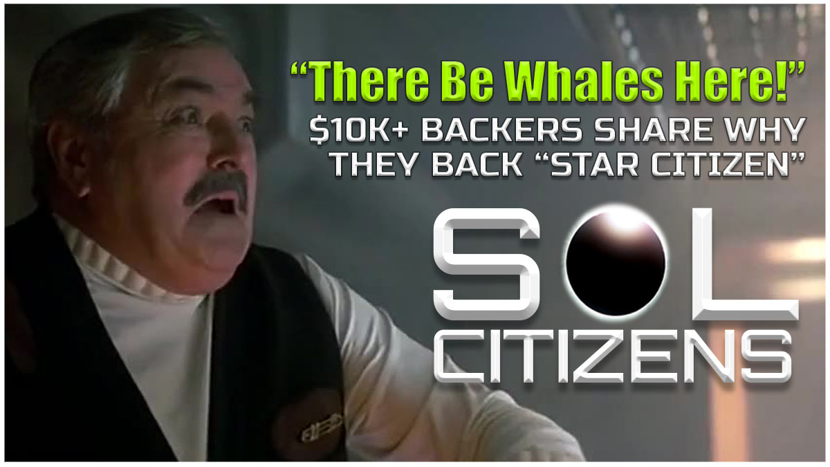 SolCitizens's tweet photo. If you missed "There Be Whales Here!" on SOL CITIZENS last night with special guests LoicFarris and Skarro you can check it out here!
https://t.co/cH3mEWPlJK
#StarCitizen https://t.co/4mJDmuoUyG
