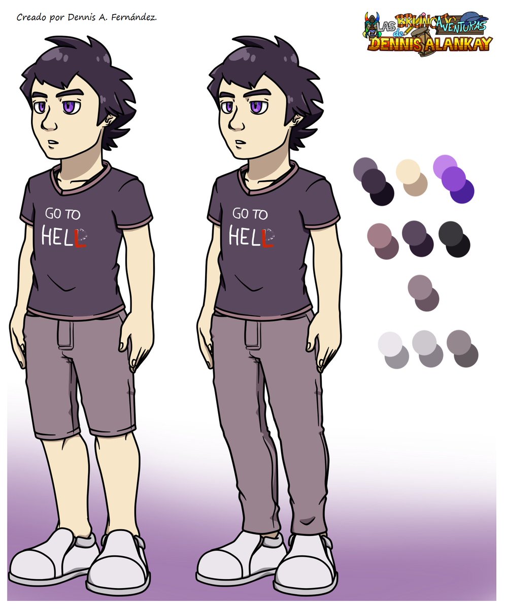 DennisFbrunca04's tweet photo. Diseño y paleta de colores de Darky Den y Darky Dina.

#Dark_Den #Darky_Den #Dark_Dina #Darky_Dina #originalcharacter #LBdDA_proyecto #evil #male #female #conceptart #artwork #concept_character https://t.co/8dB7m8C1Vl