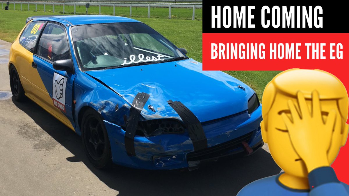 Bringing home the EG video now live on YouTube
youtube.com/speedscience
 #egcivic #hondacivic #becauseracecar #racecarcrash