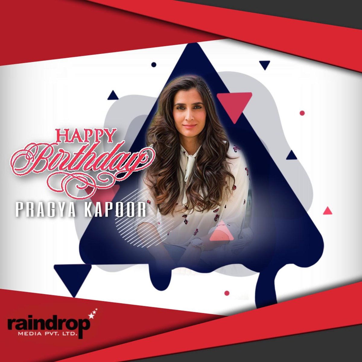 Here's wishing producer and environmentalist <a href="/pragyakapoor_/">Pragya Kapoor 🌿</a> a very happy birthday from all of us at <a href="/MediaRaindrop/">Raindrop Media</a>