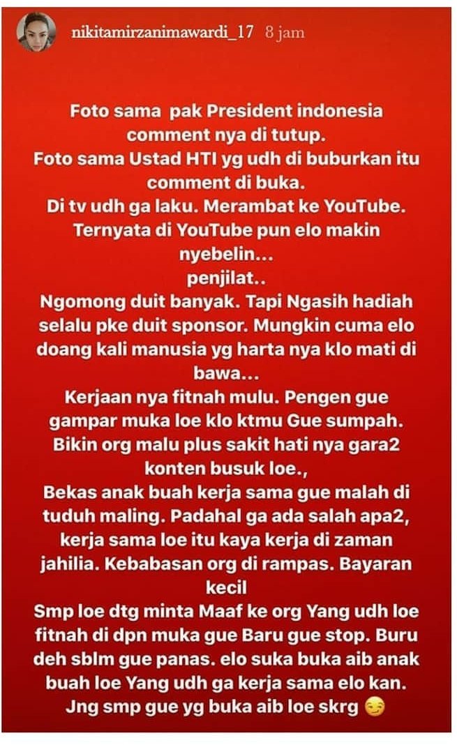 armiamuhammad03's tweet photo. Ini Berita Lagi Viral Bangget ya .. gua respek sama kak baim wong .. semakin tinggi suatu pohon semakin kencang angin menerpa nya boskiu..

#ShameOnYouBaimWong https://t.co/fkkDEVnAp0