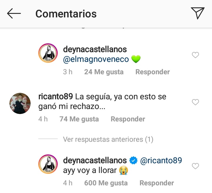 Críticas a Deyna Castellanos en las redes.