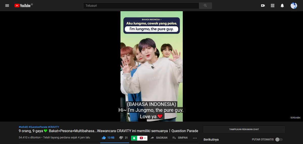 sunnydays_allen's tweet photo. @hello82official I can't stop laugh while watching this XD they're so funny and cute. They're too adorable XD
8:17 I really like this part. I feel proud a bit somehow cz jungmo speak in Indonesia languageππ
#hello82 #CRAVITY #CRAVITYxhello82 #QuestionParade_CRAVITY
https://t.co/MIHhGPAeIB https://t.co/ZHErUas3ca