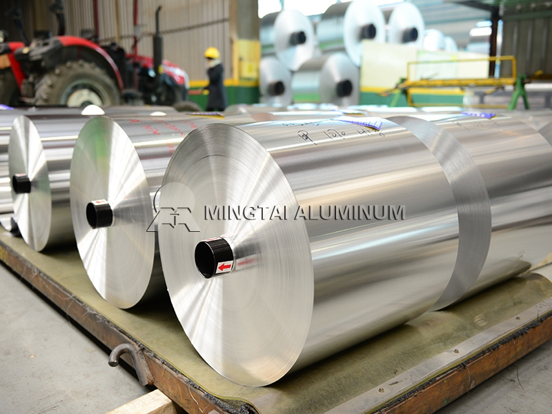 so how do electrolytic capacitors get made? the process starts with these large rolls of aluminum foil. (image shamelessly stolen from some chinese company--i don't have a capacitor factory in my back yard.)