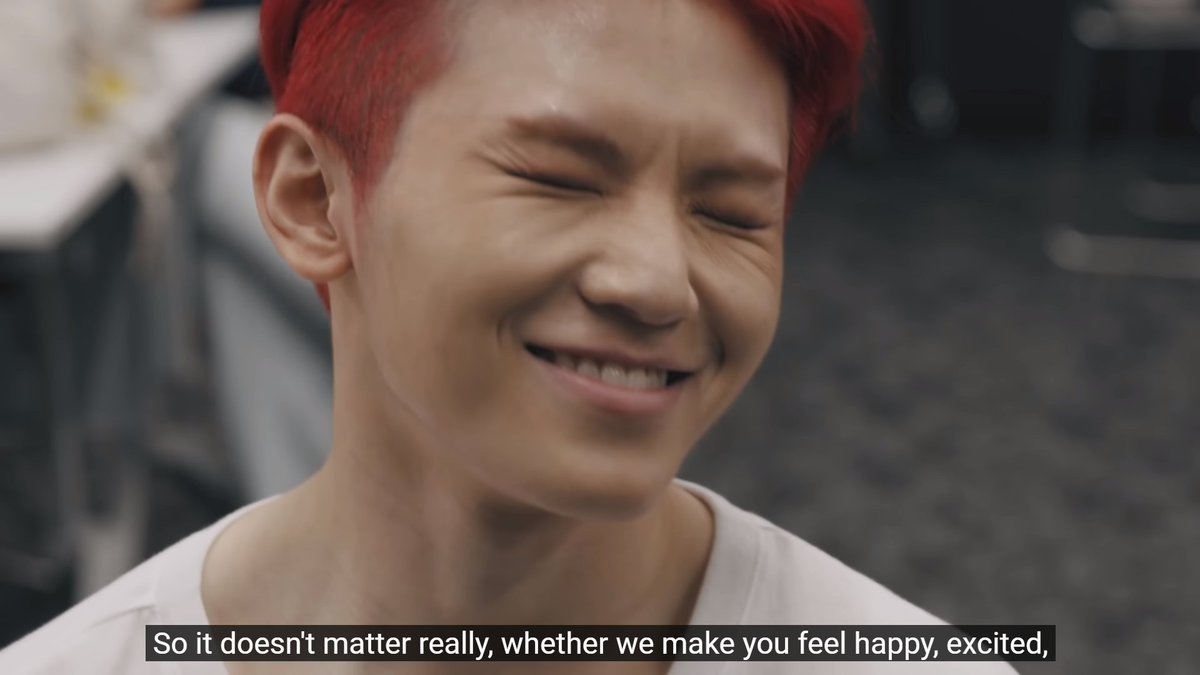 "....As long as the emotions are positive for the individual, I think that's good enough." -Woozi  @pledis_17
