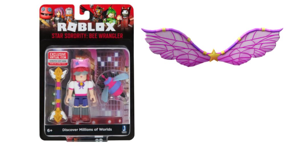 Lily On Twitter New As 8 Core Pack Coming Soon Star Sorority Bee Wrangler And The Pretty Pastel Bee Wings Might Be The Matching Code Robloxtoys Prince Starrr Https T Co Ouxj14c7td - star sorority roblox toy amazon
