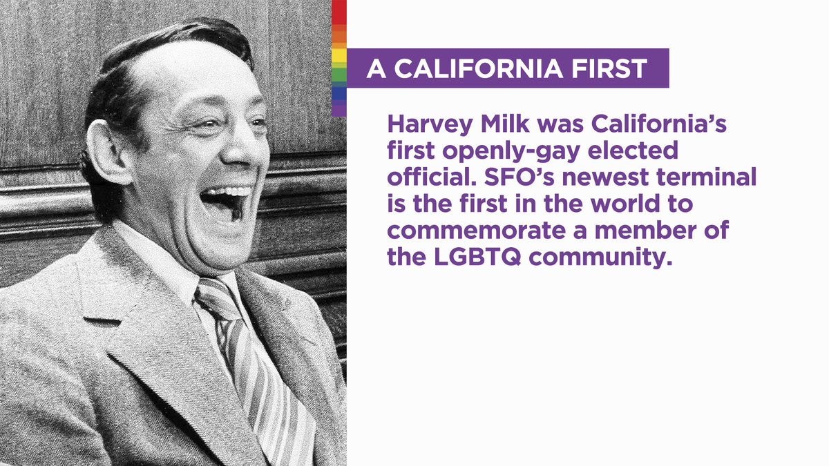 KPIXtv's tweet photo. #SFPride50: Have you checked out @flySFO's #HarveyMilk terminal?
We look at the past 50 years of @SFPride NOW on @KBCWtv and streaming on #CBSNBayArea at https://t.co/GTqpAzv4Wb https://t.co/6aQCpOMyaB