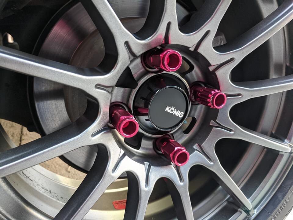 Nick M. gets his Koenig’s installed on his #Chevy #SparkEV #Hothatch