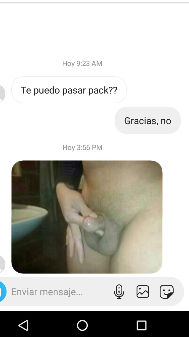 cascadasdulzur1's tweet photo. @milenahot01 @LaOneOk Ayyyy dios! Pera q falta la conversación con el te gustó jajaja https://t.co/43sI3iyQoH