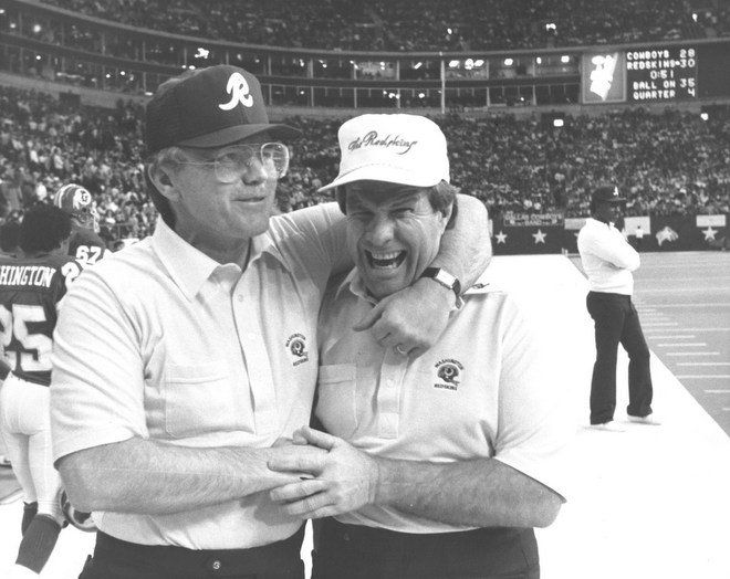 OvertheTop844's tweet photo. Wow been working today and just saw that to my opinion. Rhe greatest offensive line Coach in football has died. Bugle will be dearly missed. Condolences to his Family & close friends & Redskins Family & Fans RIP in God's Hands #HTTR #Redskins #JoeBugel ๐ https://t.co/MLwI3rNNWj