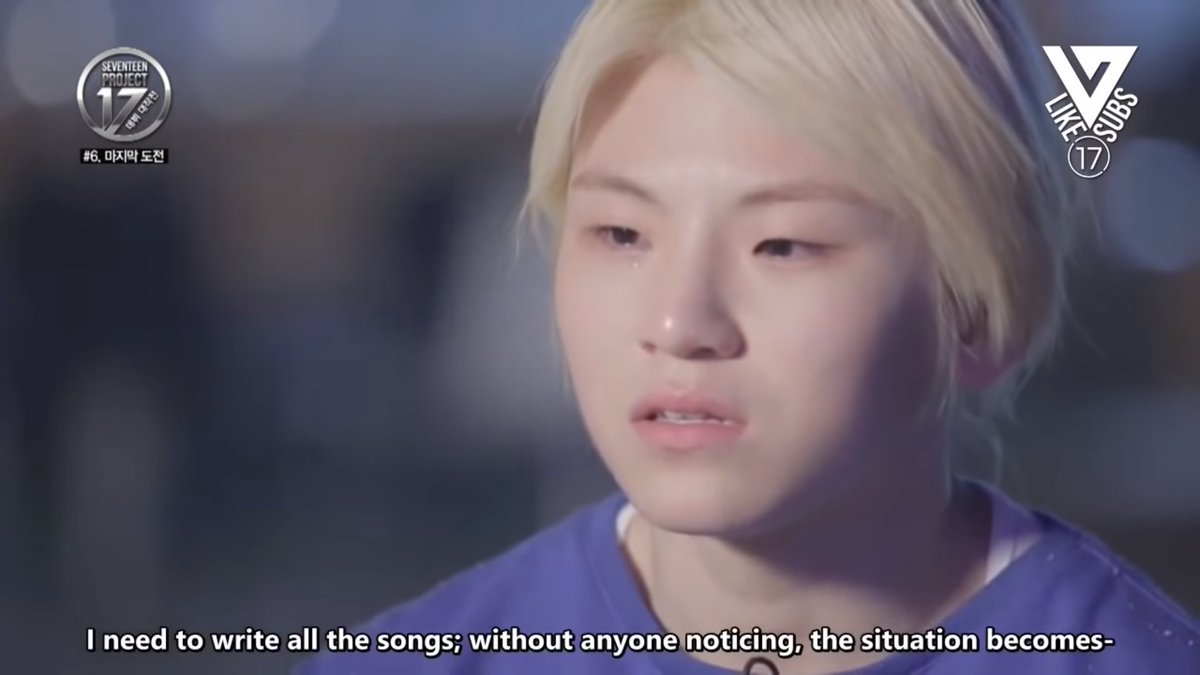 Woozi, thank you for not giving up.  @pledis_17