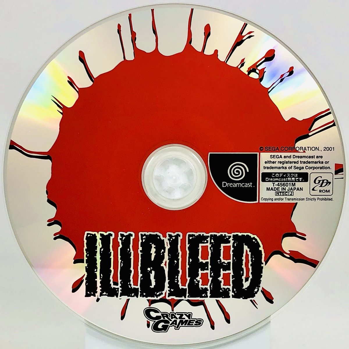 ILLBLEEDCrazy GamesDreamcast, 2001Archives :  https://www.instagram.com/gamediscbeauty/&nbsp;