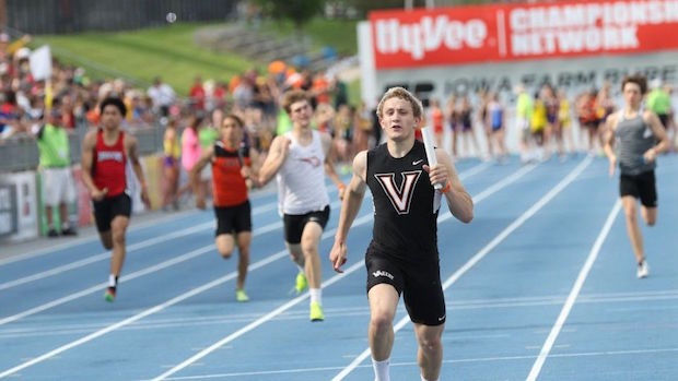 The 2019 sprint relays from Valley High School were the fastest of the decade for Iowa in the boys 4x100 (41.68) and 4x200 (1:26.17) meter relays.

Iowa Top Times Of The Decade: Boys Relays
ia.milesplit.com/articles/280487