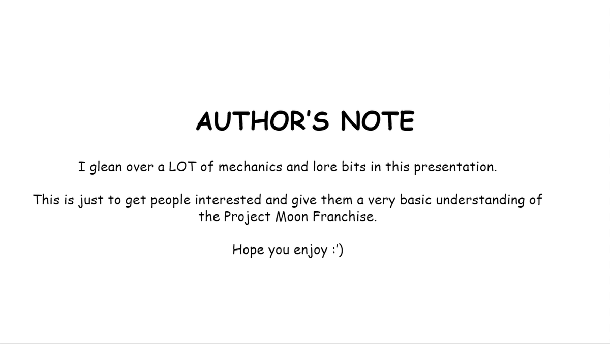 hiii a lot of people over the past few months have asked me what the hell is lobotomy corporation and library of ruina... ...so ive created a quick presentation about it that nobody asked for(A THREAD)