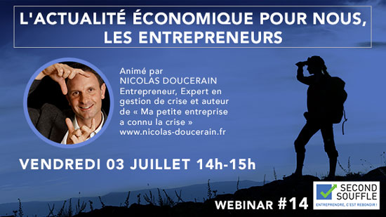 Quelles vont être les conséquences pour nos entreprises ? Quelles mesures devons-nous prendre pour survivre ? Comment préparer le rebond en 2021 ? L'actualité économique pour nous, les Entrepreneurs. Je m'inscris ici app.livestorm.co/second-souffle…