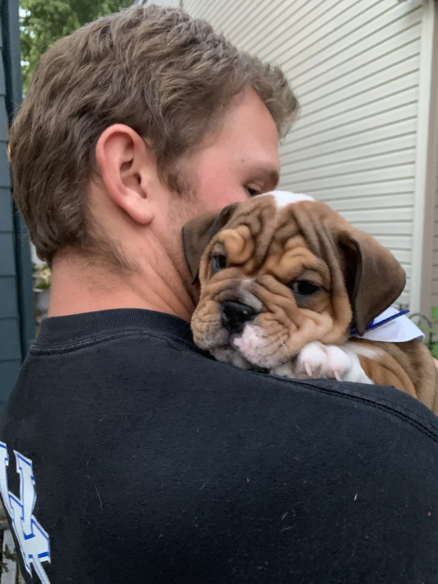 So... I did a thing today 🐶❤️ meet my new best friend Blanton