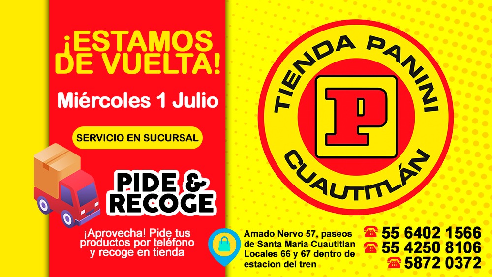 PaniniSuburbano's tweet photo. FELICES POR QUE " ESTAMOS DE VUELTA" https://t.co/UtQ8d71jiM