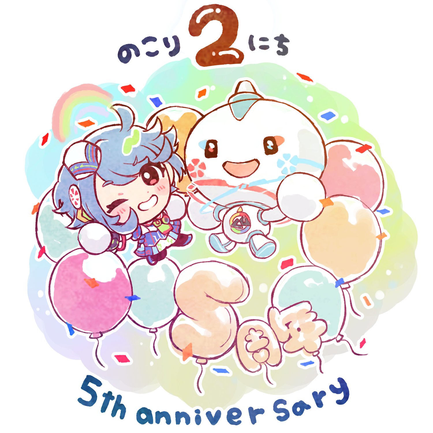 クラッシュフィーバー公式 クラフィ 5周年イベントまであと2日 ついに 後2日で5周年 ありすぽくんとユークリッドもワクワクしてます 今回のalice Expoのユニットイラストには ある場所 で見覚えのあるものがこっそり入っています ぜひ 探して