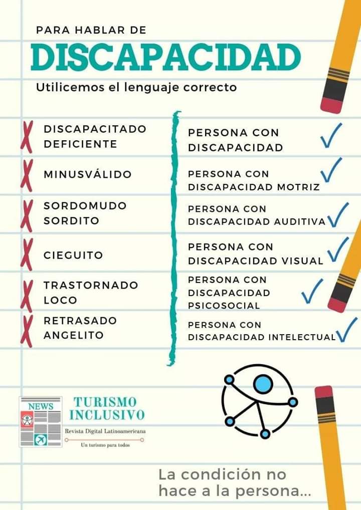 Sabes cómo dirigirte a una Persona con Discapacidad? @jim_almadelia @Loli0619 @ag_tsaag  @davidherlo_ @lunei @rebo_lily @Lorelycusibani @EstarBien_PS @Tu_IMSS  #QuedateEnCasa #PersonaConDiscapasidad #IMSScluyente @omarmatamoros @JonAvZu  #TurismoInclusivo