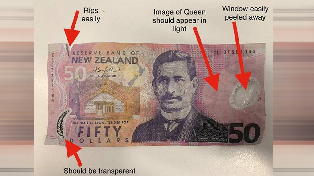 1News on Twitter "Police warn people to look out for fake 50 notes