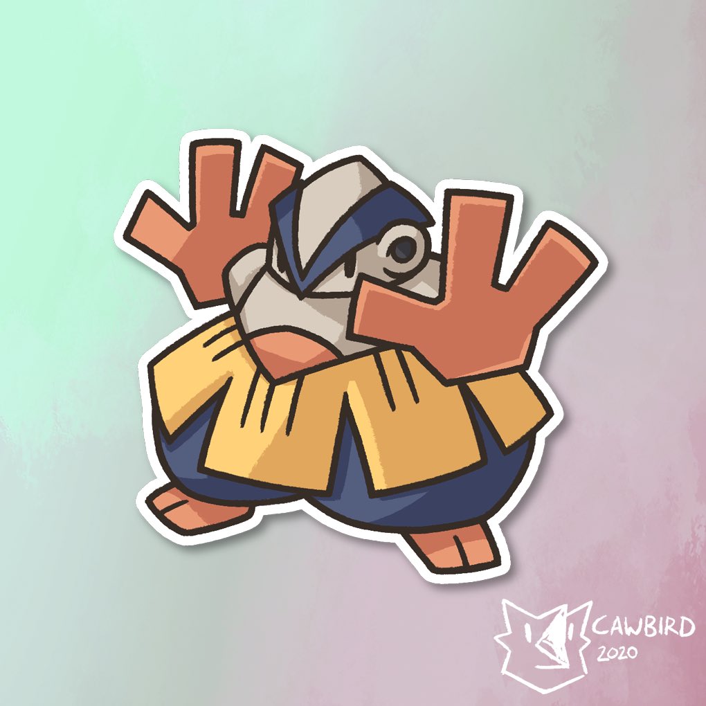 X \ Cawbird در X: «Punching bags #makuhita #hariyama #pokemon #hoenn