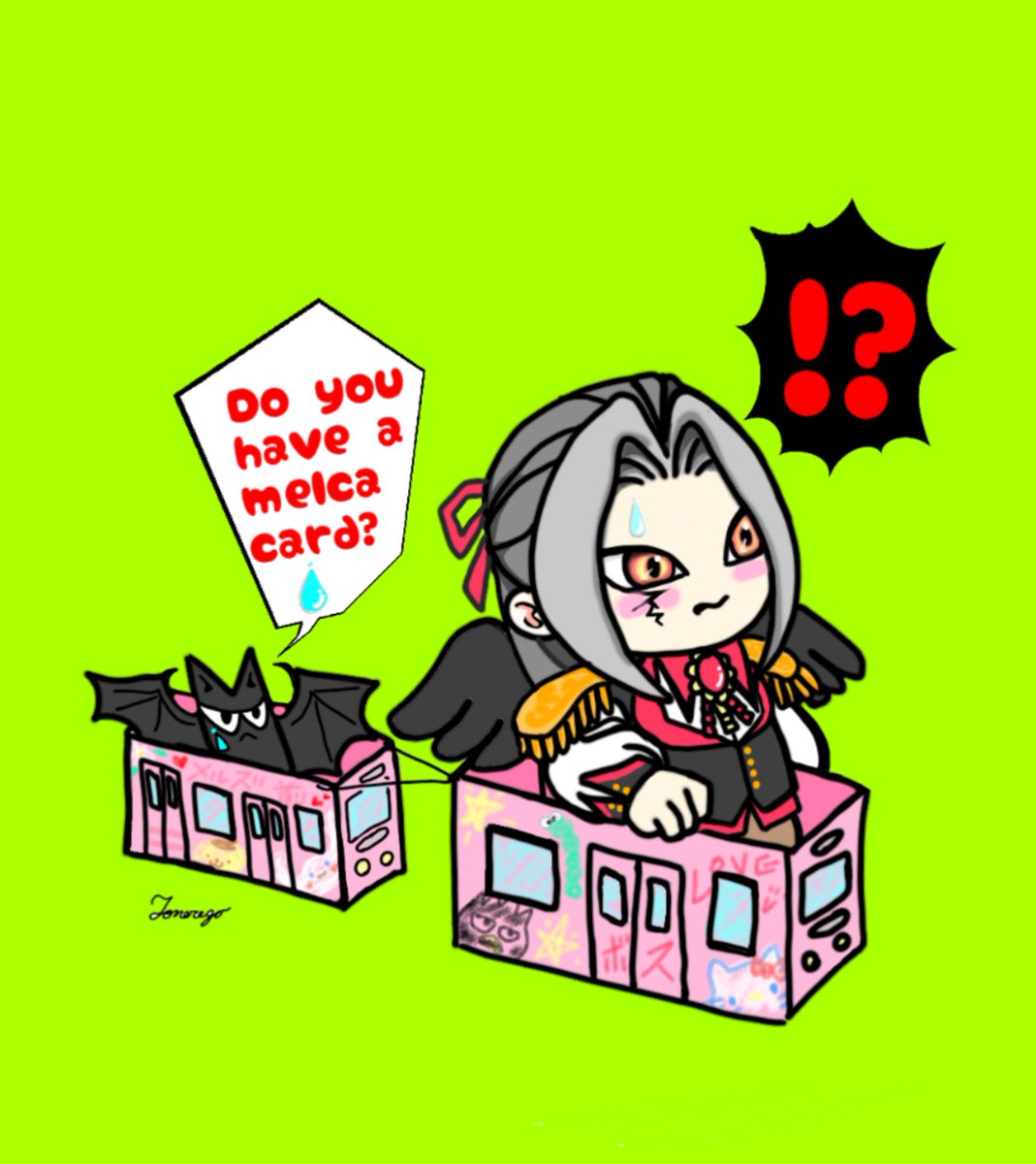 7Ztonerego's tweet photo. ✨MAO氏発信💖『melca』に続くぜ🎵😆✨💕

#HHN2019メルズ前ファンアート
#melca https://t.co/VBvgyKnfZB
