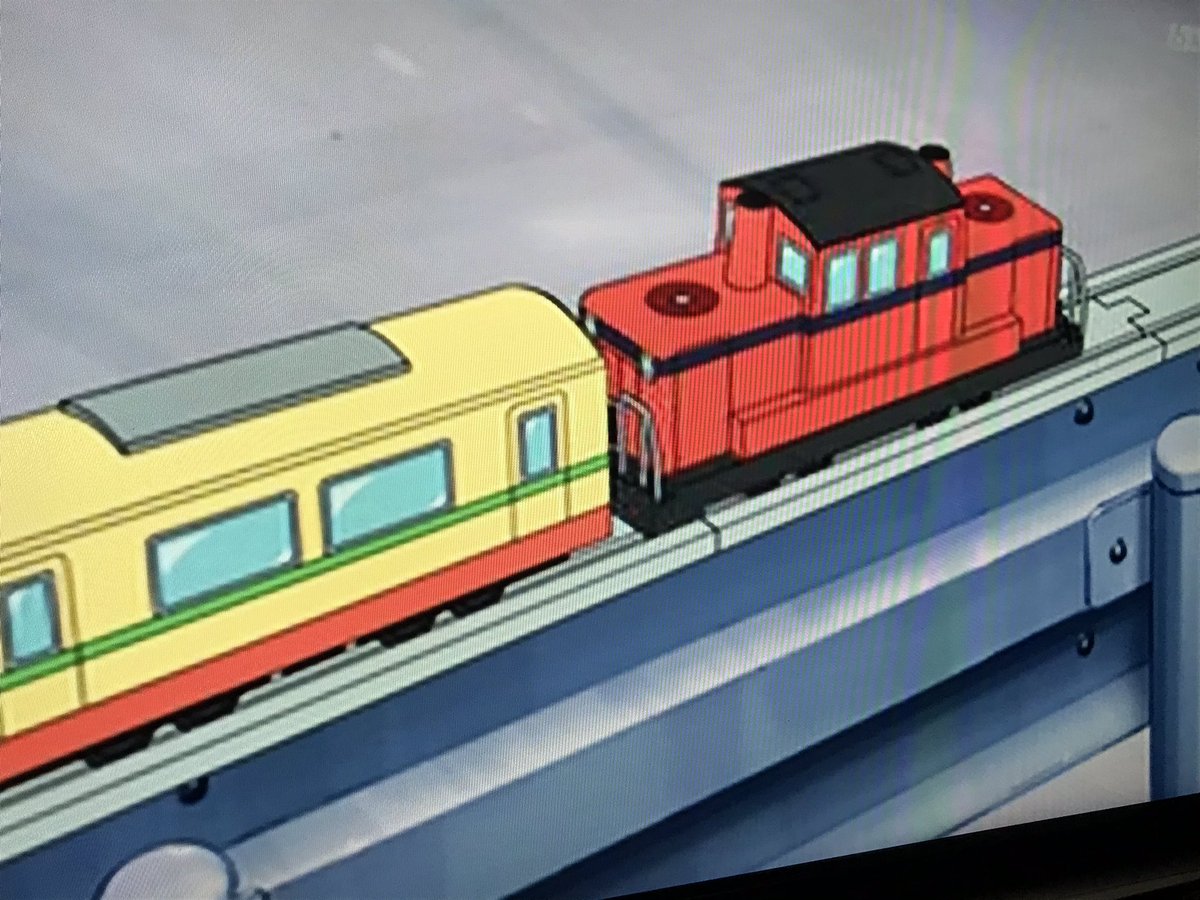 モハ こないだのドラえもんは プラレール のようなレールを町に敷いて その列車に自身が小さくなって乗り込み通学するという内容 出てくる電車は南海系ぽいw最後は送電トラブルで ディーゼル機関車が救援に来るというマニアックな展開