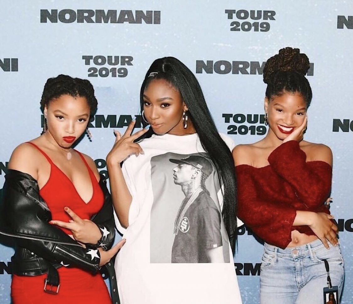 chloexhalle + normani: a cute thread 