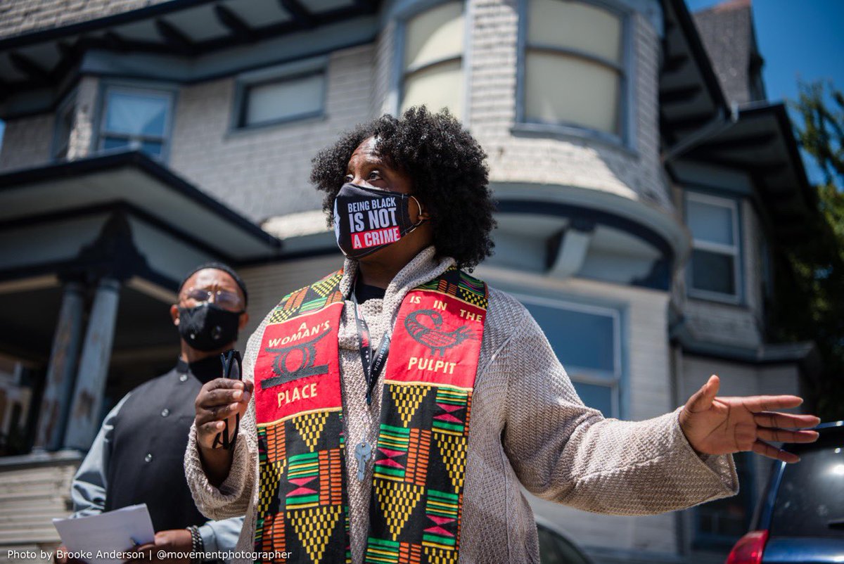 movementphotog's tweet photo. Today, Black religious & community leaders visited CM @LynetteGM as part of the #DefundthePolice Coalition’s Drive 4 Justice in response to the pro-police budget McElhaney + others advanced last week.
#DefundOPD #DefundthePolice #DefendBlackLife #YourTimeIsUp #Drive4Justice https://t.co/5ZYxX6WyRs