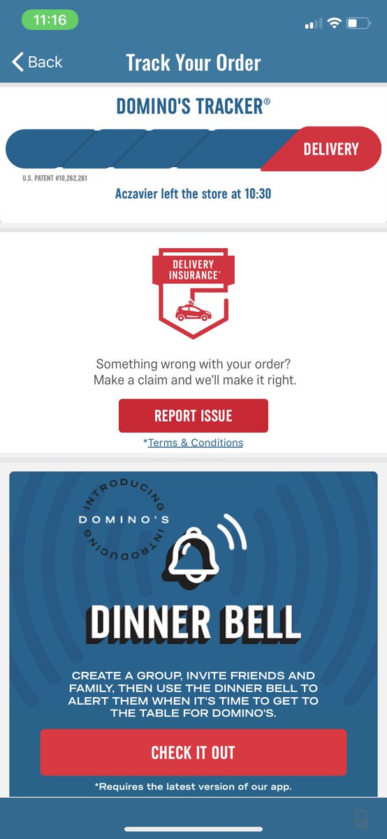 Hilsy08's tweet photo. ⁦@dominos⁩ still waiting...... https://t.co/EEEywNkBOX