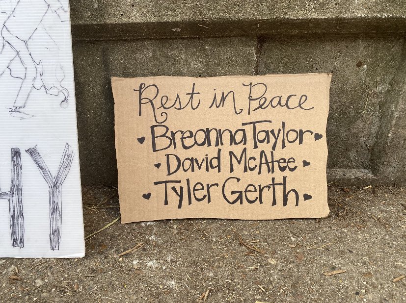 Rest in power, Tyler Gerth. He was one of our allies on the front lines against racial injustice. He was tragically killed at Injustice Square Park on Saturday during protests. ✊🏻✊🏼✊🏾✊🏽✊🏿
#JusticeForTylerGarth #SayHisName #JusticeForBreonnaTaylor #SayHerName #DavidMcAtee