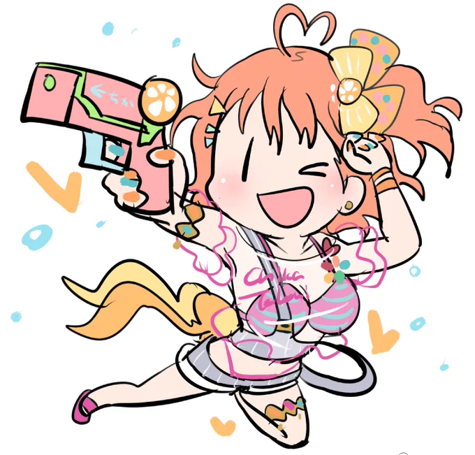 ?チカキュン☆サマー可愛すぎる
とりいそぎドブ絵…描くのが我慢できなかった( ╹⋏╹)

#スクスタ 