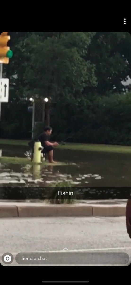 People taking advantage of the #mbstorm in Brandon