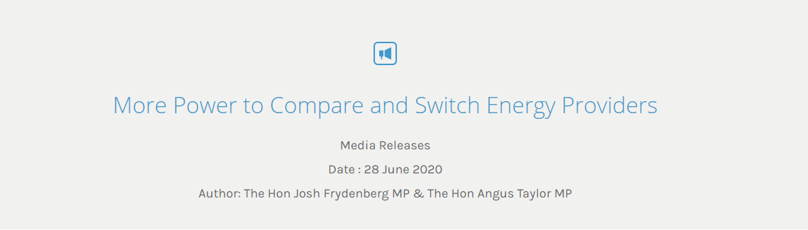 energyvoiceau's tweet photo. Great to see announcement by @JoshFrydenberg and @AngusTaylorMP that the starter’s gun has been fired for the Consumer Data Right for Energy. 

To learn more about this great development for consumers and what we have been doing to support it visit https://t.co/3jkpg3BgYz https://t.co/UodJwQE0JT